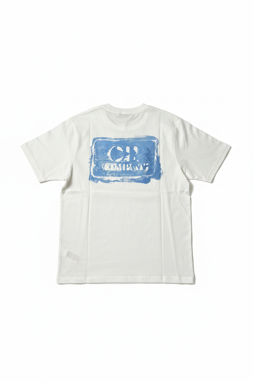 Dos T-shirt C.P. Company fond blanc
