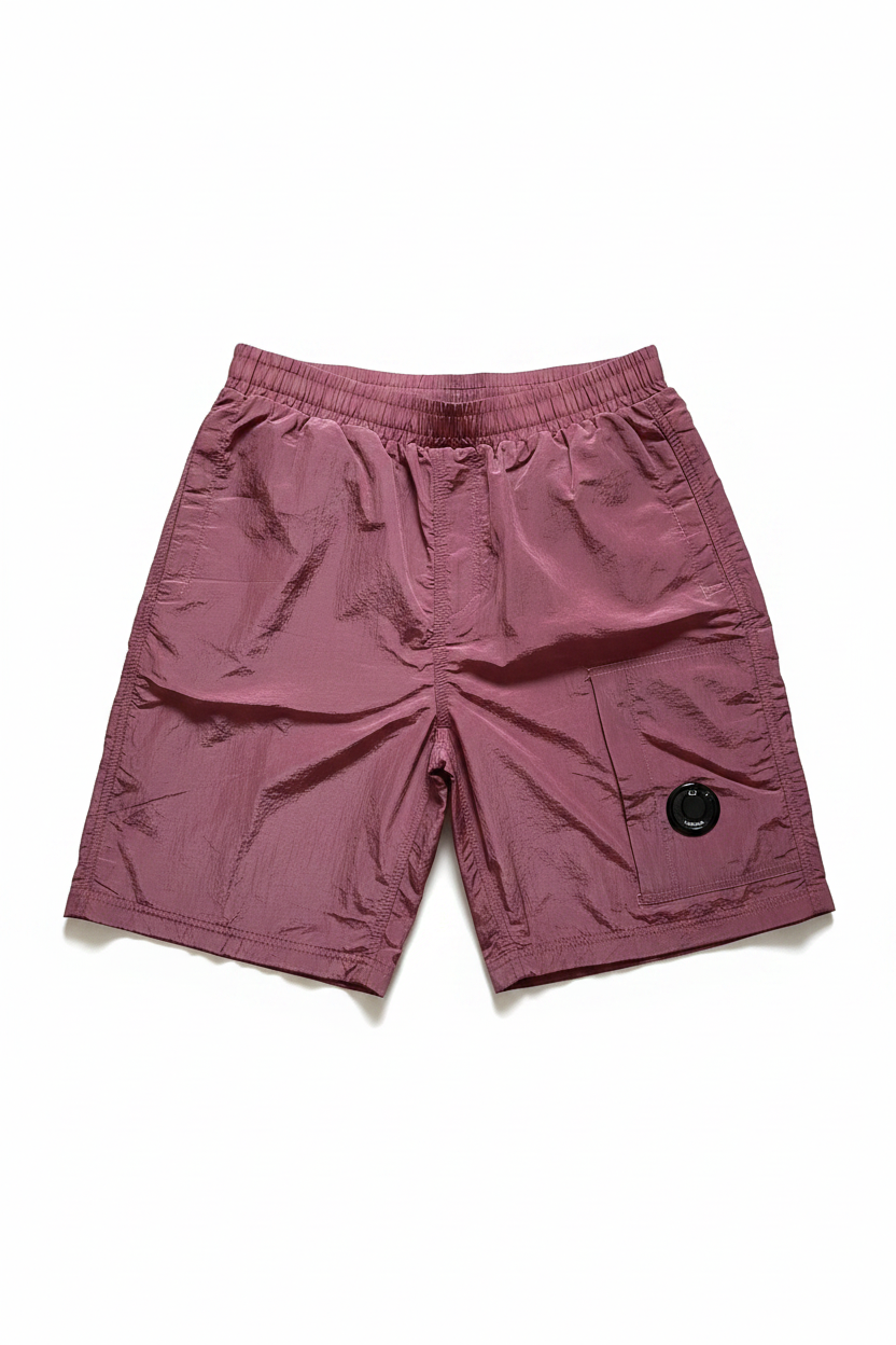 Short C.P. Company fond blanc