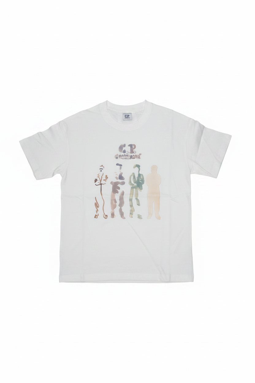 T-shirt blanc C.P. Company