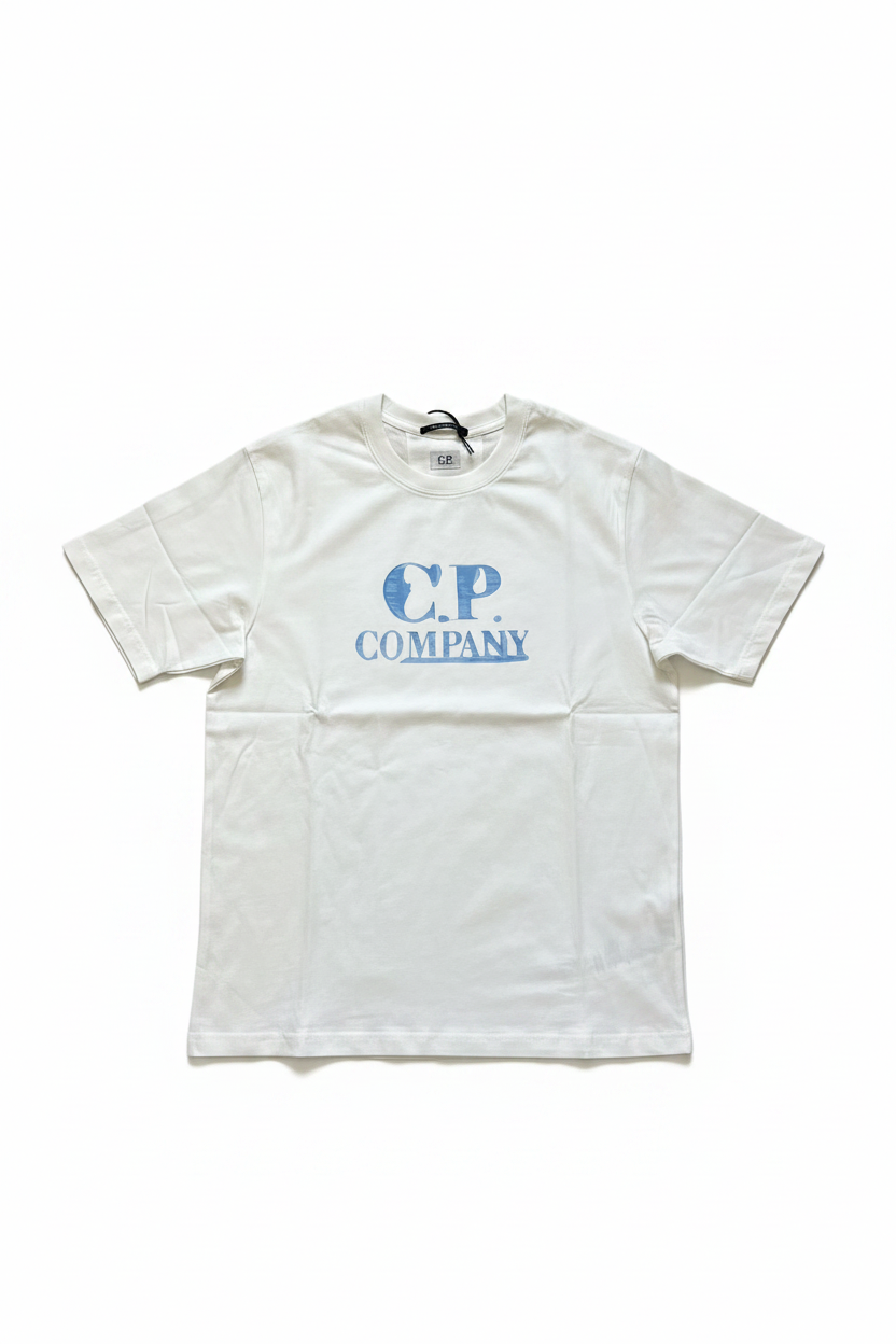 T-shirt C.P. Company fond blanc
